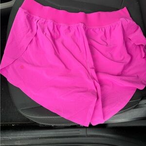 CRZ YOGA Pink Athletic Shorts Lightweight Comfort